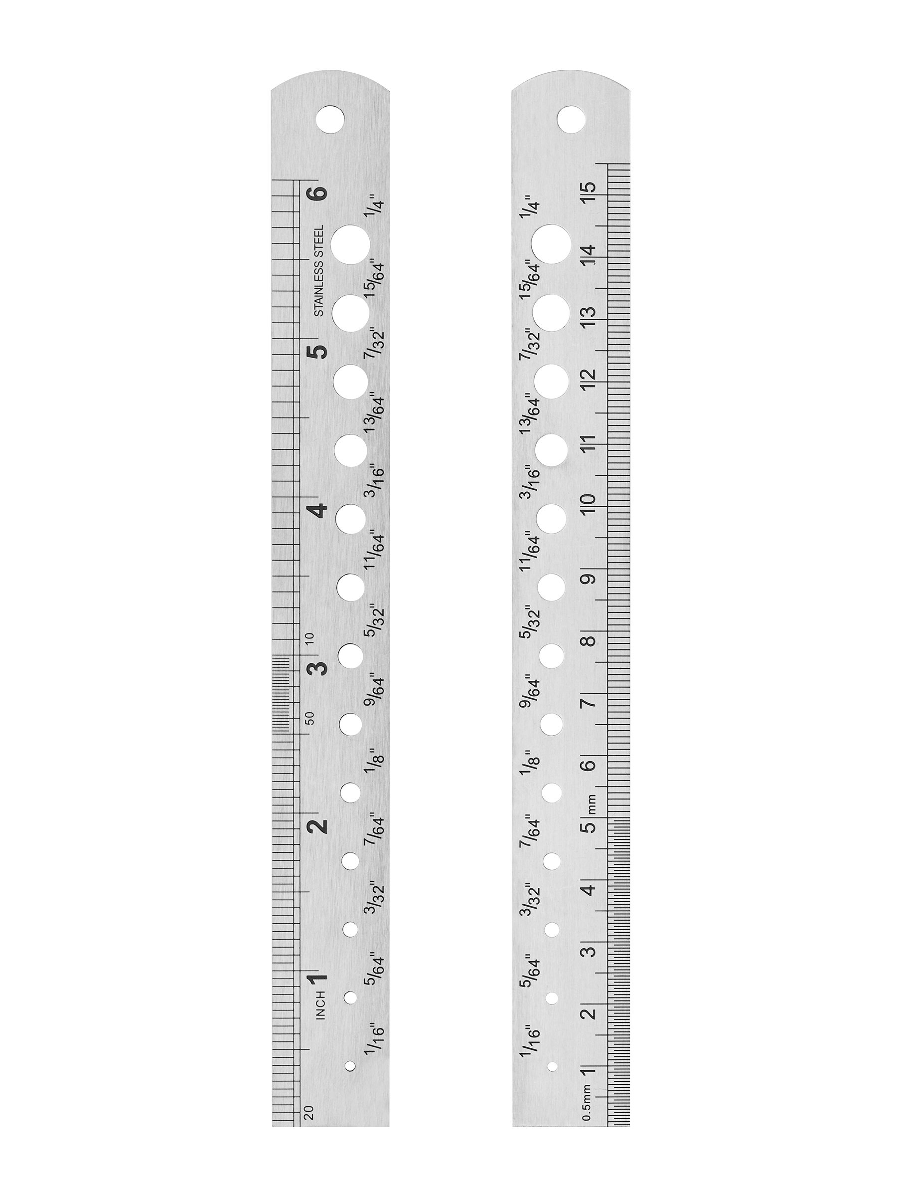 Ruler with Gauge Measurements - Unimed Scientifica
