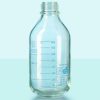 Bottiglie per reagenti, resistenti alla pressione   Capacità 1000 ml Ø  est. 101 mm Altezza 225 mm Filettatura 45 GL Colore gia