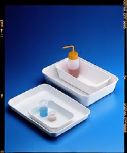 VASSOIO per laboratorio e alimenti 252x252x82 mm