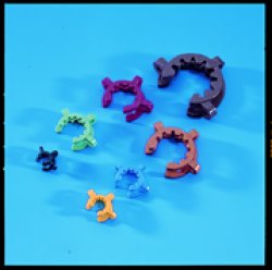 Buretta di Pellet e accessori Pinza keck KC29 NS29/32 colore rosso  1 pz.