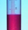 Cilindri graduati, SAN, classe B, scala in rilievo  Capacità 500 ml Grad. 10 ml Tolleranza 10 ± ml