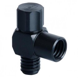 Accessori per filtri a carbone per SafetyWasteCaps  Adattatore a 45° per connessioni angolate.