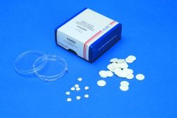 Antibiotica-Testpapier, Papiersorte FP22, hochrein, 180 g/qm, 6 mm (VE = 1000)