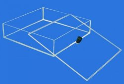 Vassoio di colorazione per serbatoi di gel elettroforetico  Vaso di colorazione/decolorazione