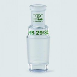 Adattatori espansione e riduzione in vetro borosilicato 3.3   Raccordo 29/32 NS Cono 19/26 NS