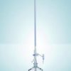 Burette automatiche di Pellet, Vetro DURAN®, classe As, rubinetto intermedio e laterale con chiave in vetro  Capacità 25 ml Gra