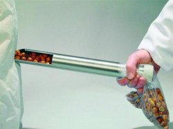 Campionatore Tubus, acciaio inossidabile V4A, conforme a ISTA  Lungh. 40 cm Diam. 40 mm