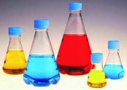 Beute Erlenmeyer monouso con chiusura ventilata, Tipo 4115, 4116, PETG, sterili  Tipo 4115 Fondo Piatto Capacità 1000 ml Tipo c