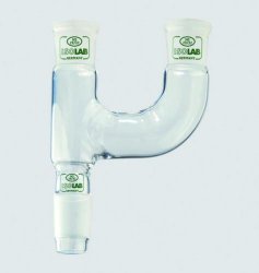 Adattatori multipli, 2 colli  Cono 14/23 NS Raccordo 14/23 NS Raccordo laterale 14/23 NS