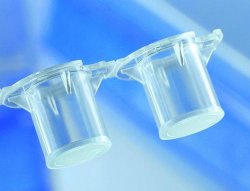 Sistema BRANDplates® Insert, 13 mm o 9 mm, pareti lisce o con Inlet Opening System      Inlet Opening System Dim.  pori 8,00 µm