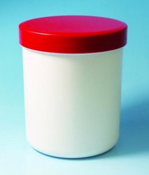 Barattoli, PP con coperchio a vite in PP  Capacità 25 ml Diam. con  tappo 34 mm Altezza con  tappo 40 mm