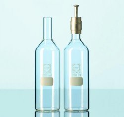 Bottiglie per coltura, in vetro, cilindriche, DURAN®  Capacità 100 ml Diam. 40 mm Altezza 150 mm Ø  collo 18 mm