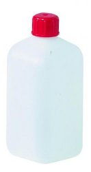 Bottiglie quadrate in HDPE