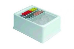 Bagni a ghiaccio, polistirene  Dim. interne vasca  (P x L x H) 140 x 210 x 70 mm