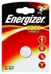 Batterie al Litio Energizer   Tipo CR1025 Volt 3,0