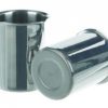 Beaker, acciaio inox 18/10  Capacità 250 ml Diam. 65 mm Altezza 85 mm