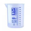 LLG-beaker di misura, PP  Capacità 100 ml Grad. 10 ml Diam. 50 mm Altezza 70 mm