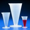 BEAKER PP forma CONICA  Capacità 250 ml Grad. 5 ml Altezza 164 mm