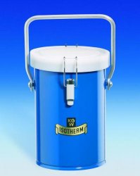 Vasi Dewar da trasporto, cilindrici, per CO2 ed LN2  Tipo 26 B Capacità 1 Litri Ø int. 100 mm Altezza  interna 150 mm