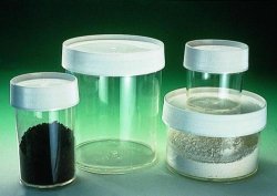 Barattoli con tappo a vite, PC  Capacità 500 ml Diam. con  tappo 120 mm Altezza con  tappo 88 mm