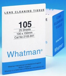 Salviette detergenti Whatman tipo 105  Largh. 100 mm Lungh. 150 mm