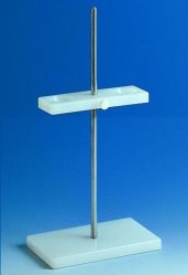 Supporto per imbuti di filtrazione  Per  imbuti 2 n° Largh. 140 mm Lungh. 250 mm