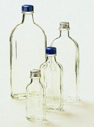 Bottiglie per coltura, piatte  Capacità 100 ml