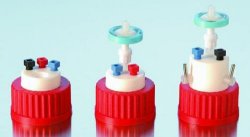 Tappi di sicurezza DG con connessioni Tappo di sicurezza I (1 porta), con rubinetto