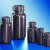Bottiglie bocca larga, serie 303, PE-LD  Capacità 100 ml Diam filettatura  esterna 32 mm Altezza 93,5 mm