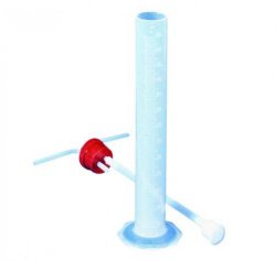 Bottiglia di lavaggio per gas, PP   Bottiglia di lavaggio per gas Capacità 250 ml Altezza 273 mm