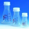 Beute Erlenmeyer  Capacità 100 ml Grad. 20 ml Filettatura 40 GL Tappo NS 34/35