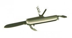 COLTELLO multiuso da laboratorio  Tipo Manico in acciaio inox Lungh. 90 mm