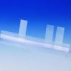Supporto per vetrini portaoggetto o strisce di carta, PS  Dim.  interne (L x P x H) 250 x 50 x 30 mm