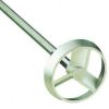 Asta di agitazione a turbina, 3-lame con anello guida, acciaio inossidabile 1.4305   70 Ø  albero agitatore 10 mm Lungh. 400 mm