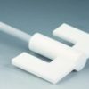 Asta di agitazione ad ancora, PTFE   100 Ø  albero agitatore 10 mm Ø Perno fissaggio a  mandrino 8,0 mm Lungh. 600 mm