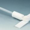 Asta di agitazione PTFE a pale mobili  Lungh. 600 mm Ø  Asta 10 mm Ø Perno fissaggio a  mandrino 8,0 mm Ø  Paletta 90 mm