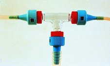 Accessori per adattatori Keck KA 14  Tipo Anello di bloccaggio con O-ring Per Olive portagomma in vetro Colore giallo