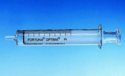 Siringhe, FORTUNA OPTIMA®, Vetro  Capacità 5 ml Materiale Cono Vetro Attacco tipo Luer