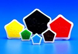 Tappi conici  NS 7/16 Diam. inferiore 5,9 mm Colore viola