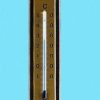 Termometro per ambiente  Tipo Acero, scala su  fondo dorato Campo di  misura -10 - +50 °C