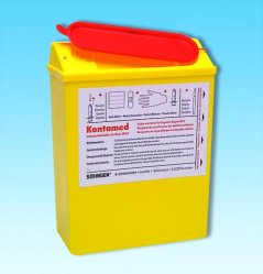 Sistema di sicurezza per smaltimento Kontamed  Sistema Kontamed Sharps Capacità 1800 ml