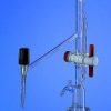 Burette automatiche, in vetro boro 3.3, di Pellet, classe AS  Capacità 25 ml Grad. 0,05 ml Tolleranza 0,03 ± ml Rubinetto PTFE