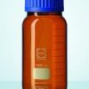 Bottiglie a bocca larga GLS 80®, vetro DURAN® ambrato  Capacità 10000 ml Diam. 227 mm Altezza  senza  tappo 385,0 mm