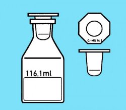 Capacità 120 - 150 ml NS 14,5