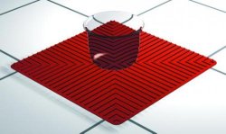 Tappetino di protezione  Colore Nero Dimensioni 250 x 250 mm