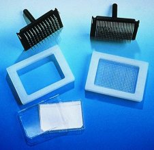 384-needle replicator,aluminium, 1 µl