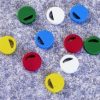 Tappi codificatori a colori per crioprovette, PS  Colore Rosso