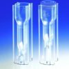 Cuvette monouso in plastica per il range UV-VIS  Tappo per cuvette UV micro , blu Cammino  ottico  mm Capacità  µl Range  opera
