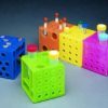 Portaprovette Cube Rack, PP  Colore Naturale