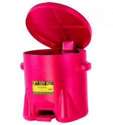 Bidone per rifiuti, PE Capacità 23 litri Dimens. (Ø x H) 420 x 400 mm